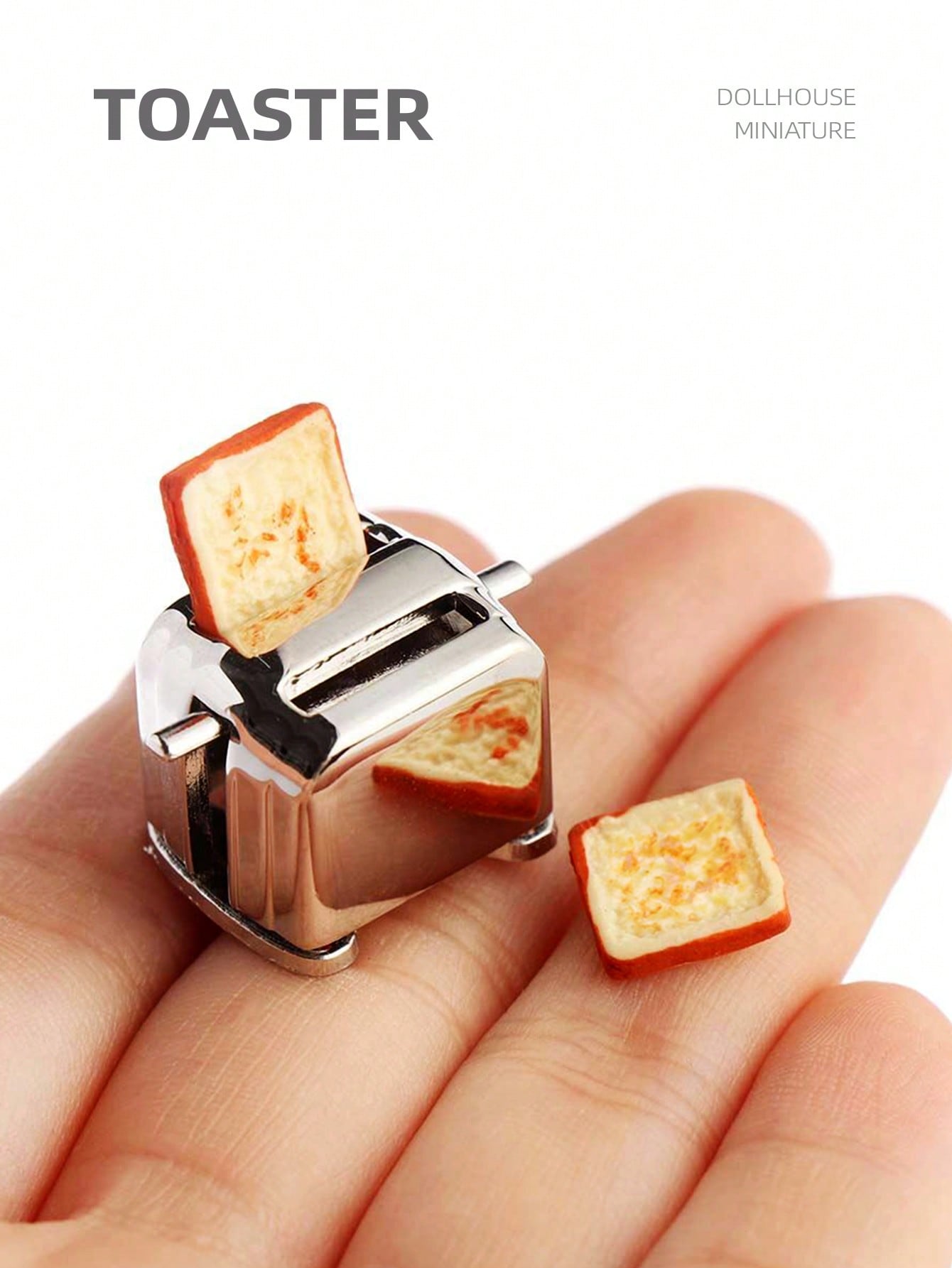 1:12 Dollhouse Miniature Toast - огляд і ціна Small Appliances