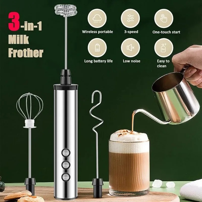 Magpie 3 in 1 Handheld Electri - огляд і ціна Electric Milk Frother Handheld