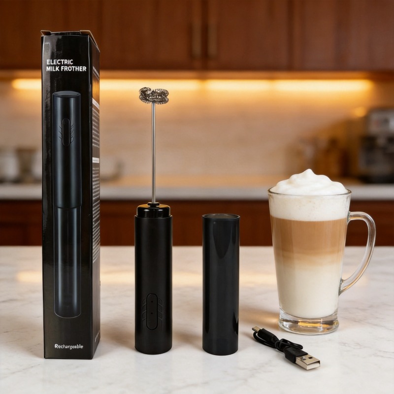 Electric Milk Frother Portable - огляд і ціна Electric Milk Frother Handheld