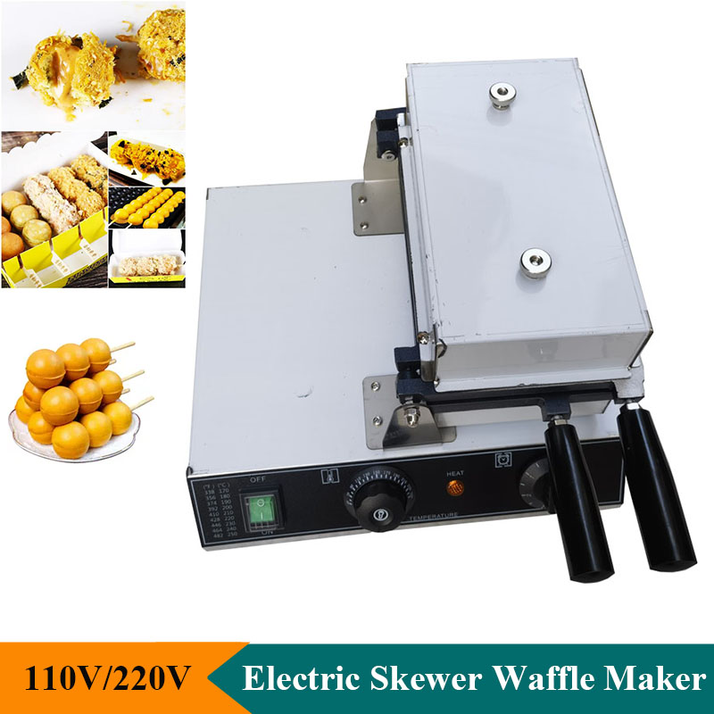 Electric Non Stick Skewer Waff - огляд і ціна Mini Waffle Maker Machine