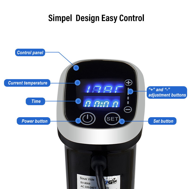 Waterproof Sous Vide Precision - огляд і ціна Digital Sous Vide Precision Cooker