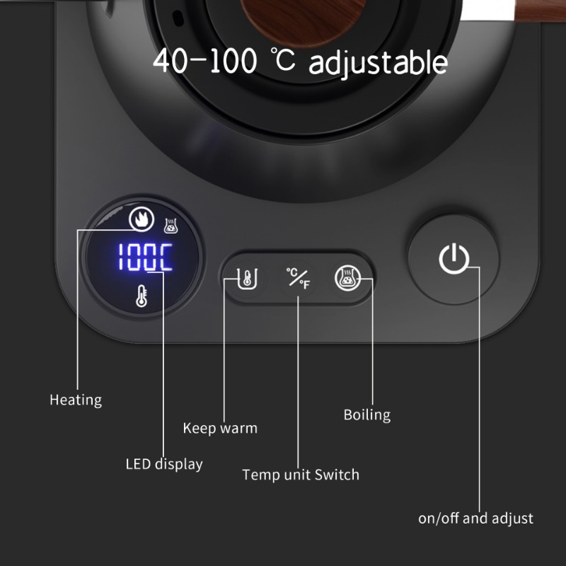 1200 Watt Intelligent Constant - огляд і ціна Electric Kettle Temperature Control