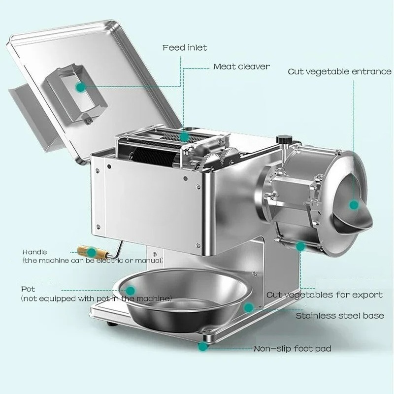 Electric Meat Slicer Machine C - огляд і ціна Automatic Meat Slicer Home