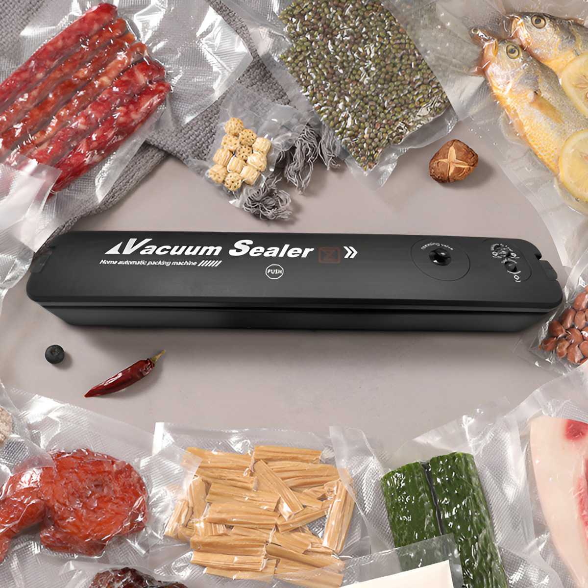 220V EU Plug Food Vacuum Seale - огляд і ціна Food Vacuum Sealer Machine