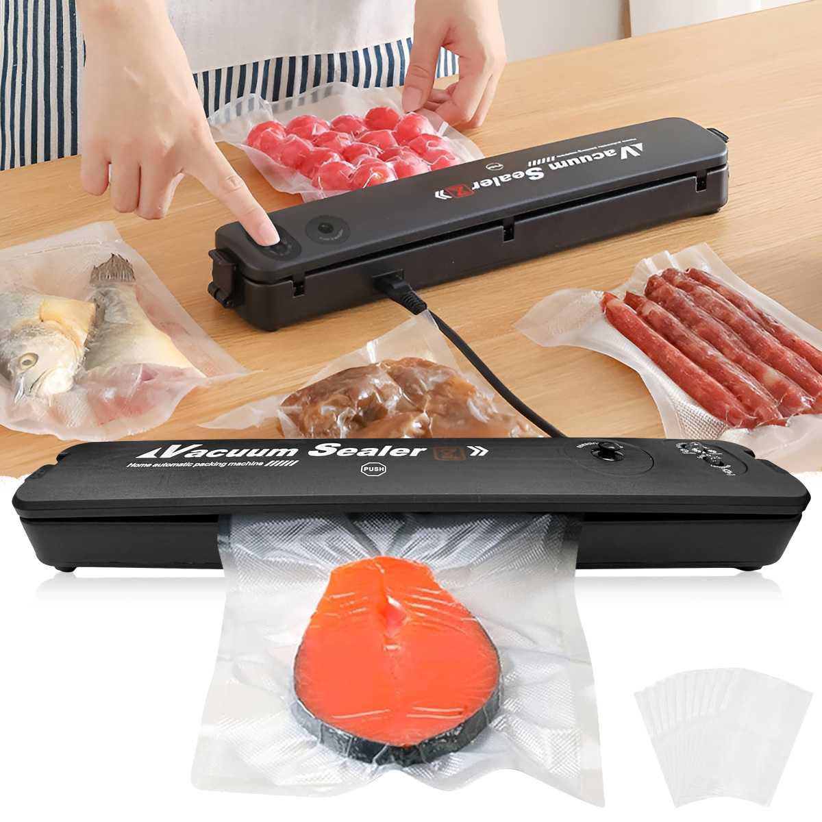 220V EU Plug Food Vacuum Seale - огляд і ціна Food Vacuum Sealer Machine