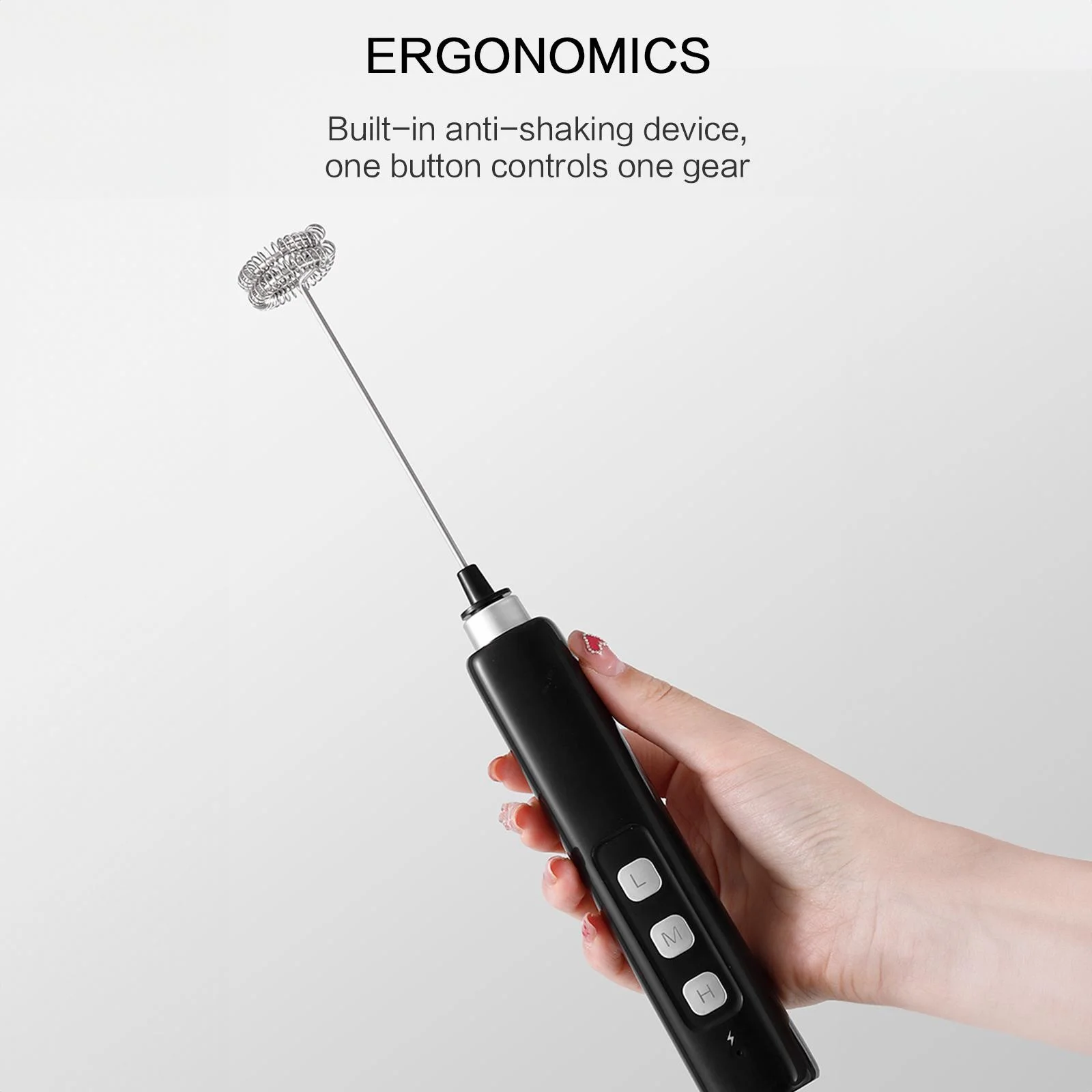 USB Rechargeable Handheld Milk - огляд і ціна Electric Milk Frother Handheld