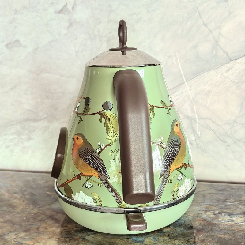 1.7L Retro Pink Floral Electri - огляд і ціна Electric Kettle Temperature Control