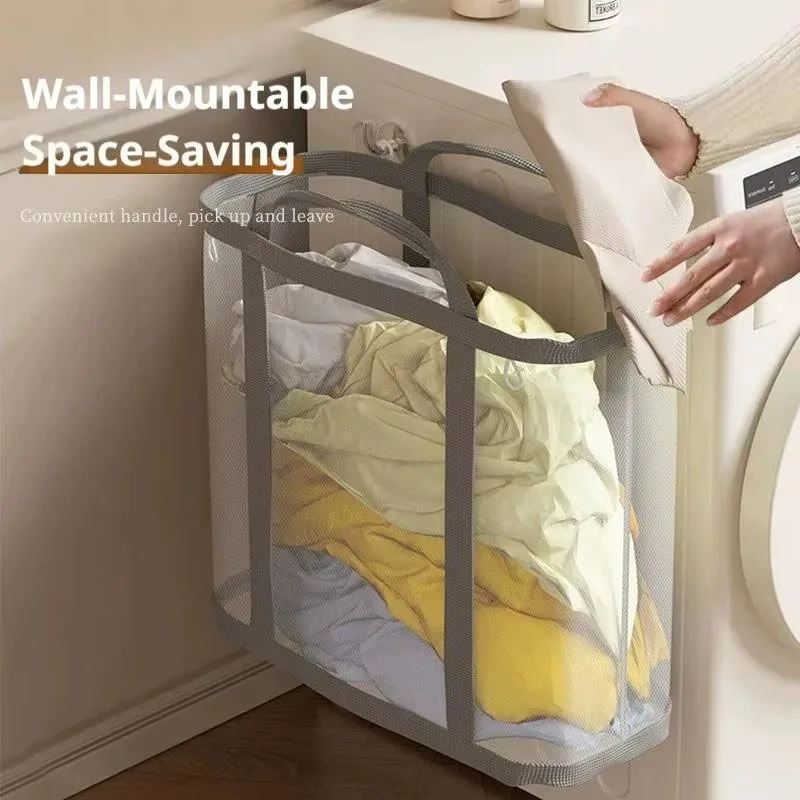 Mesh Laundry Basket Nylon With - огляд і ціна Laundry